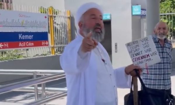 İZBAN'da tebliğci terörü... 